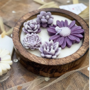 Soy wax Lavender Mist Scented Candles