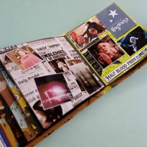 Hogwarts Theme Harry potter Scrapbook Personalised with Photos