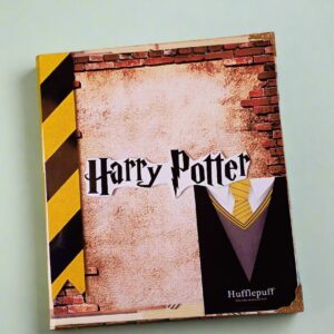 Hufflepuff Harry Potter Scrapbook Personalised with Photos for Kids, Him and Her