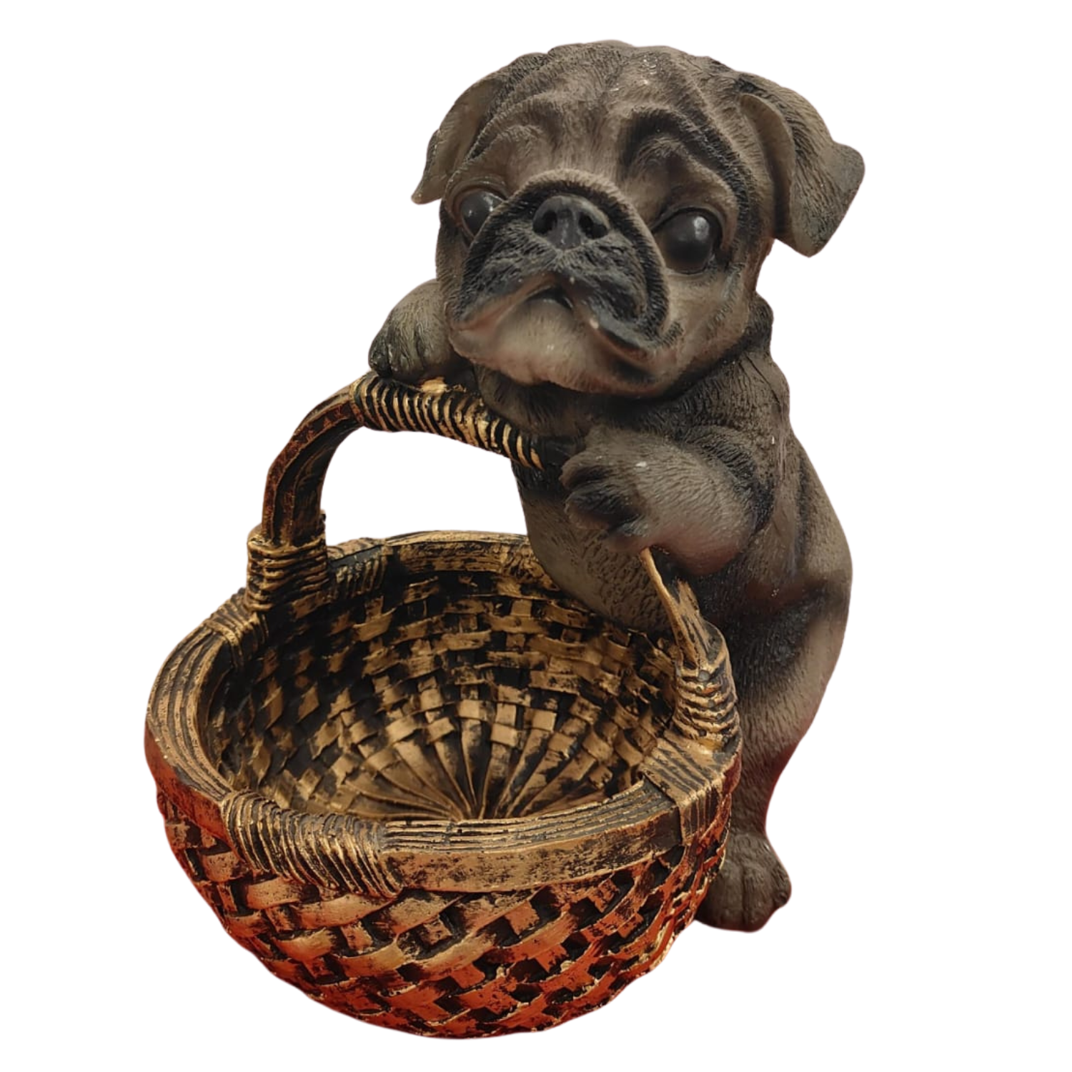 Dog with Basket