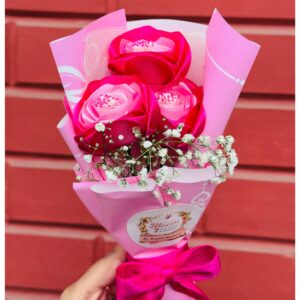 Eternal Rose Charm - Handmade bouquet