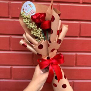 Polka Passion Bouquet - Handmade bouquet