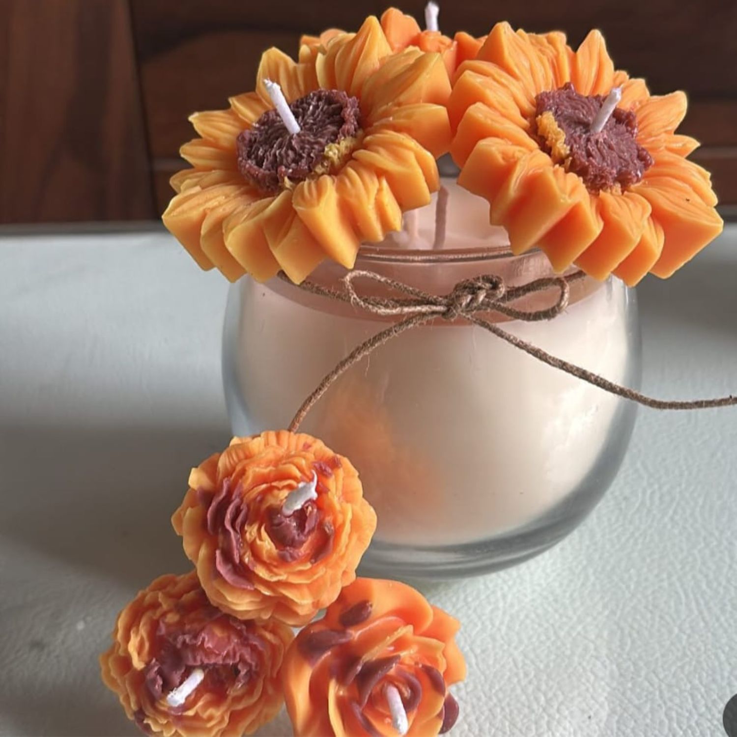 Sunlight Blossom Candle