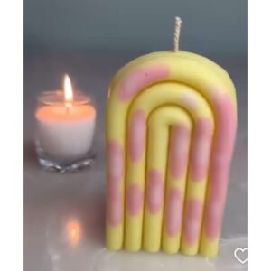 Rainbow Loop Candle