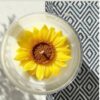 Golden Glow Sunflower Candle