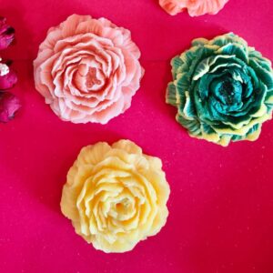 Blooming beautiful Pioneer candle Set of three