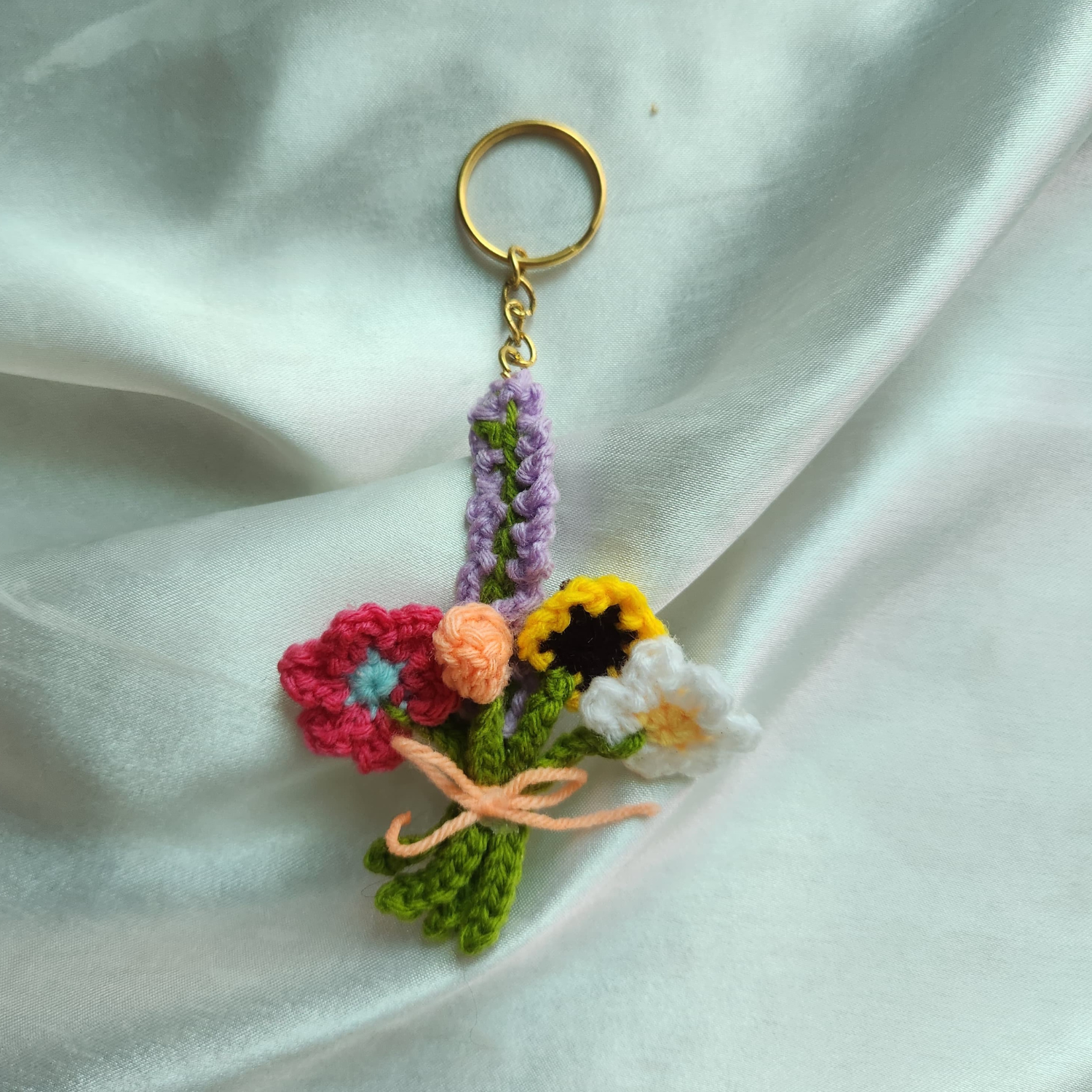 Bouquet keychain