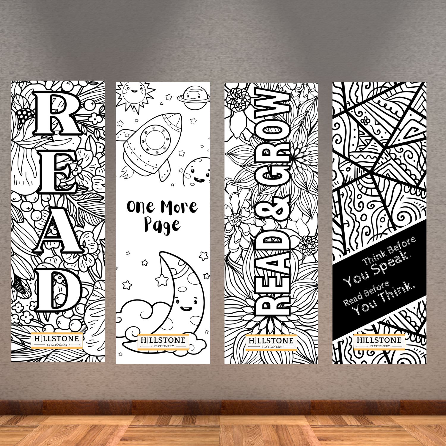 Bookmarks - E (set of 8)
